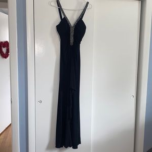 Black formal gown